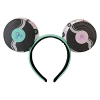 Loungefly Disney Mickey & Minnie Mouse - Date Night Diner Jukebox Record Ears Headband