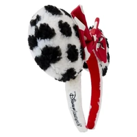 Loungefly Disney Minnie Mouse - Minnie Rocks The Dots Sherpa Ears Headband
