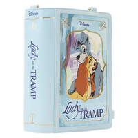 Loungefly Disney Lady & the Tramp - Book Convertible Crossbody Bag