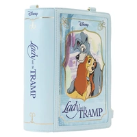 Loungefly Disney Lady & the Tramp - Book Convertible Crossbody Bag
