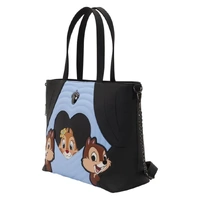 Loungefly Disney Chip 'n' Dale - Two Chips & A Miss Tote Bag with Coin Bag