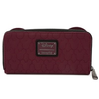 Loungefly Disney Minnie Mouse - Burgundy Quilted Zip-around Wallet