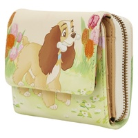 Loungefly Disney Lady & the Tramp - Pastel Tulip Bifold Wallet