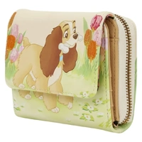 Loungefly Disney Lady & the Tramp - Pastel Tulip Bifold Wallet