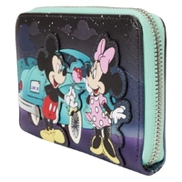 Loungefly Disney Mickey & Minnie Mouse - Date Night Drive-In Zip Around Wallet