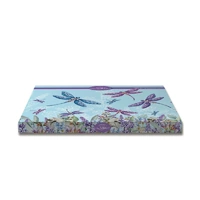 Lisa Pollock - Placemats Lavender Dragonflies (Set of 6)