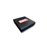Marvel Couture Kingdom - Captain America Drop Earrings Silver