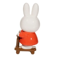 Miffy Figurine - Riding Scooter