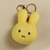 Miffy Keyring - Plush Yellow