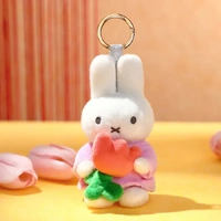 Miffy Keyring - Miffy with Tulip