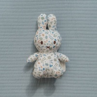Miffy x Little Dutch - Miffy Plush Lucky Leaves All Over Print Mini 15cm