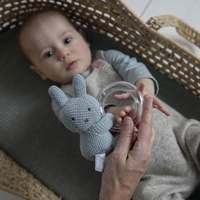 Miffy Knit - Miffy Ring Rattle Green