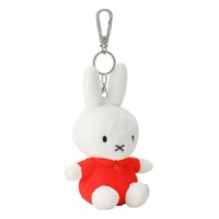 Miffy Keyring - Red Plush