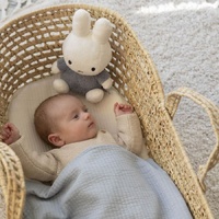 Miffy Plush - Fluffy Cuddle Blue Medium 25cm