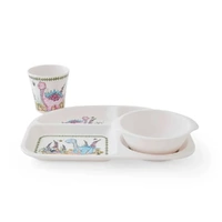 Portmeirion Mini Meirion - Bowl, Plate and Beaker (Set of 3)
