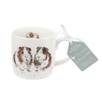 Royal Worcester Wrendale Mug - Lettuce Be Friends Guinea Pig