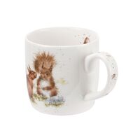 Wrendale Designs By Royal Worcester Mug - Between Friends Squirrels