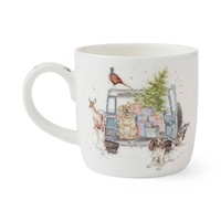 Royal Worcester Wrendale Designs Mug - The Wooly Jumper
