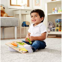 Melissa & Doug First Play Touch & Feel Puzzle - Puzzle Peek-a-Boo Pets 4pc