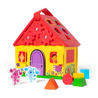 Melissa & Doug Blue's Clues & You - Wooden Take-Along House