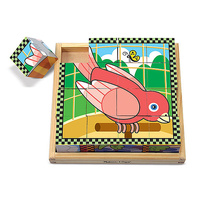 Melissa & Doug Cube Puzzle - Pets 16pc