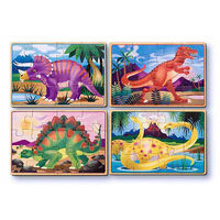 Melissa & Doug Jigsaw Puzzles in a Box - Dinosaur
