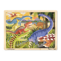 Melissa & Doug Jigsaw Puzzles - Dinosaurs 24pc