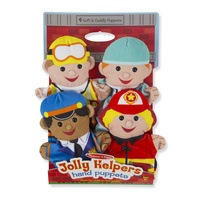 Melissa & Doug Hand Puppets - Jolly Helpers