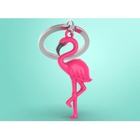 Metalmorphose Keychain - Flamingo