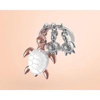 Metalmorphose Keychain - Turtle Family