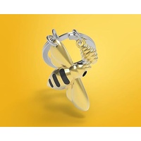 Metalmorphose Keychain - Bee & Honey