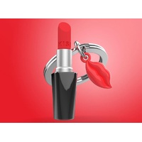 Metalmorphose Keychain - Kiss Lipstick