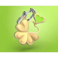 Metalmorphose Keychain - Lucky Clover
