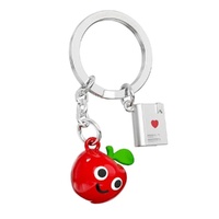 Metalmorphose Keychain - Apple & Book