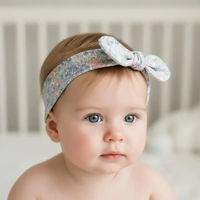 Alimrose - Adjustable Head Bow Lilly Blue
