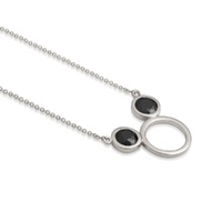 Disney Couture Kingdom Precious Metal - Mickey Mouse - Outline With Black Ears Necklace