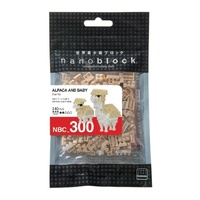 Nanoblock Animals - Alpaca And Baby