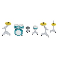 Nanoblock World - Drum Set Green