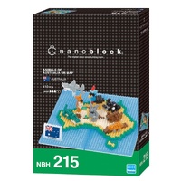 Nanoblock World - Animals Of Australia Map