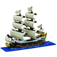 Nanoblock World - Deluxe Sailing Ship