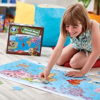 Orchard Toys Jigsaw Puzzle - World Map 150pc with Poster