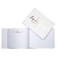 Rose Gold 'Twenty One' Birthday Guest Book