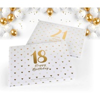 Sweet Heart Gold Text Guest Book - 21st