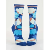 Blue Q Womens Crew Socks - Cool-Ass Grandma