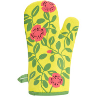 Blue Q Oven Mitt - Hot Hot Vegetarian Action