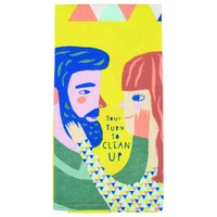 Blue Q Tea Towel - Your Turn to Clean Up