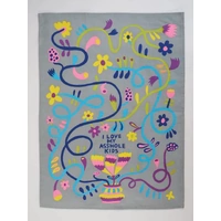 Blue Q Tea Towel - I Love My Asshole Kids