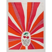 Blue Q Tea Towel - Hey Girl Hey! I Noticed You've Been Really Rocking It Lately