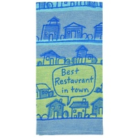 Blue Q Tea Towel - Best Restaurant in Town