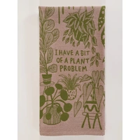 Blue Q Tea Towel - I Have A Bit Of A Plant Problem